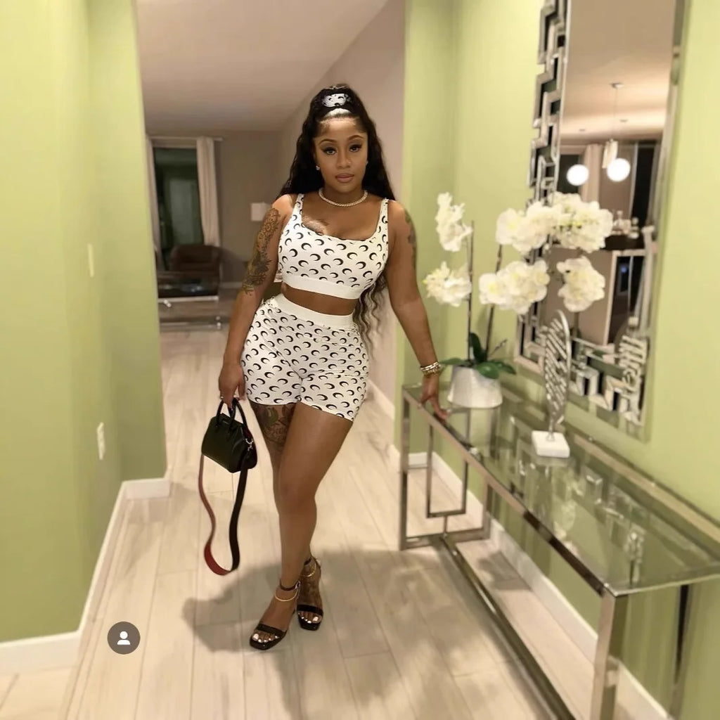 Printed Two-Piece Set