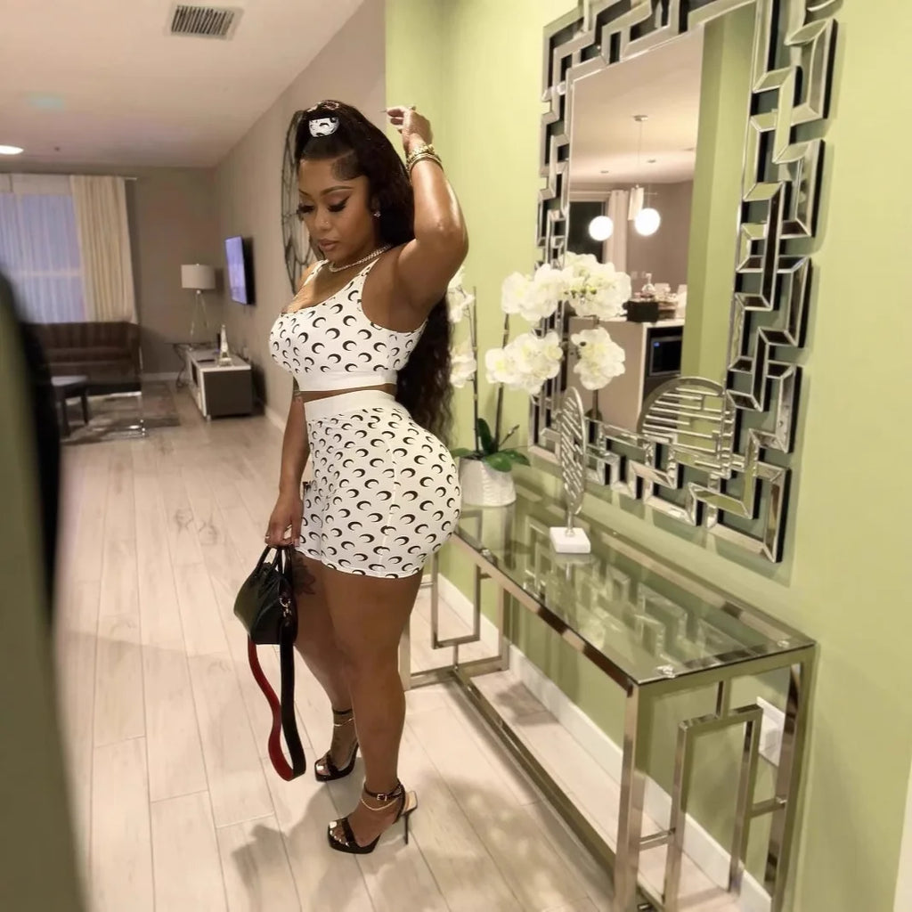 Printed Two-Piece Set