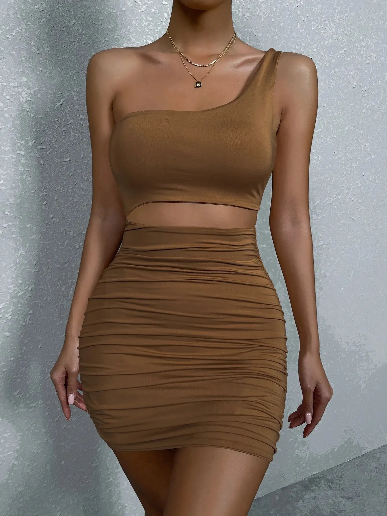 Golden Hour Two-Piece Bodycon Set