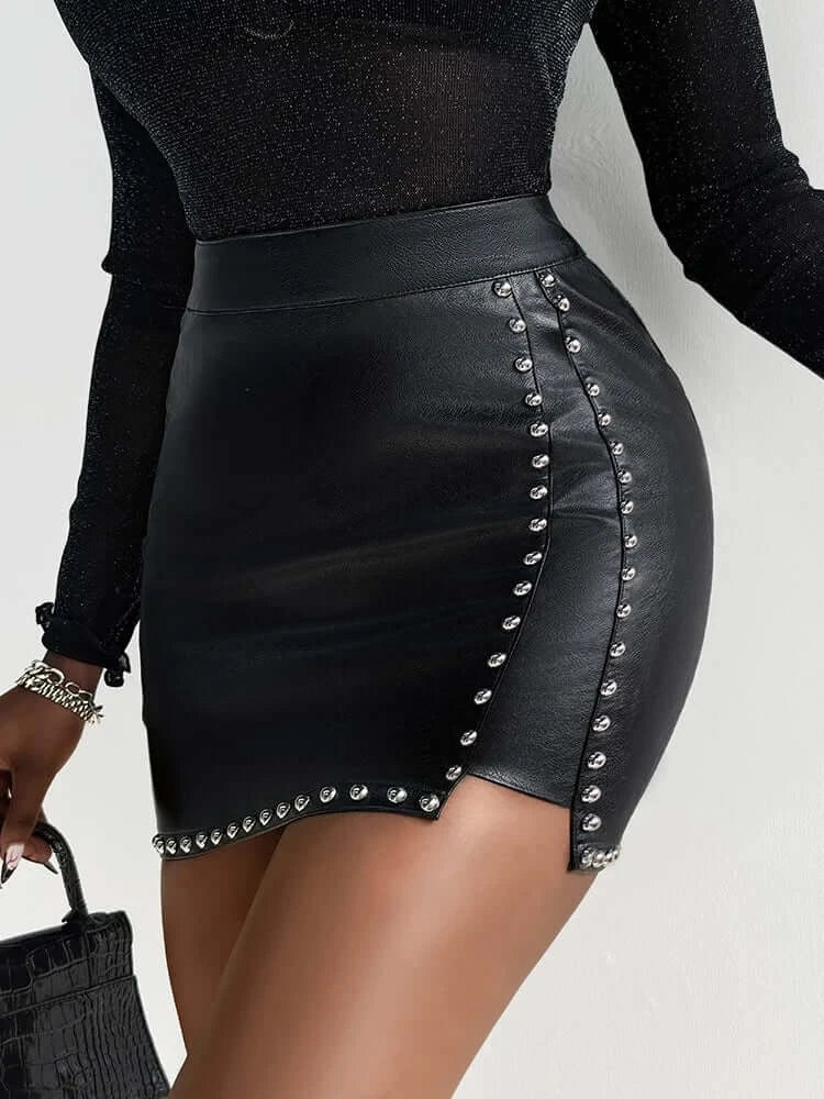 Rebel Stud Skirt