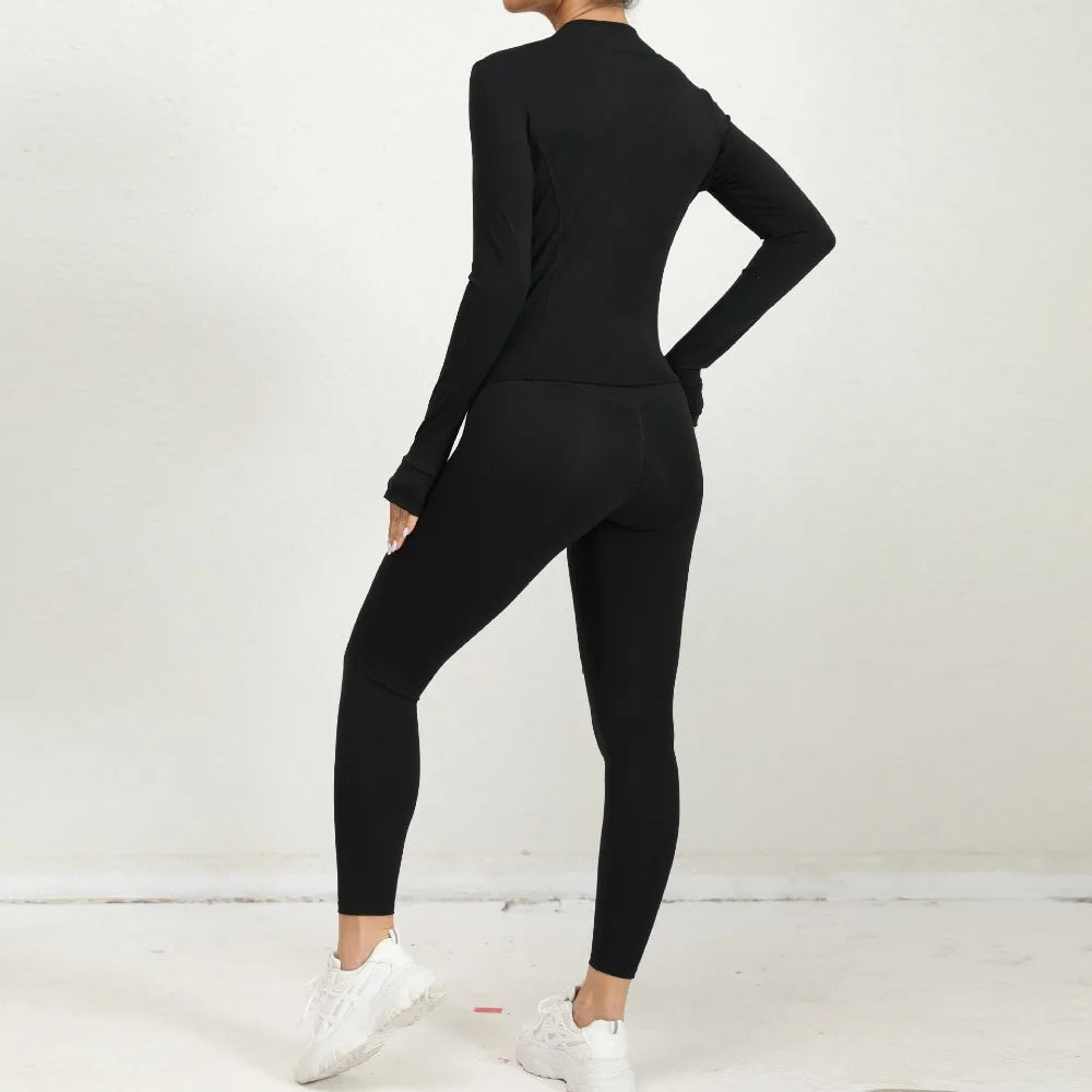 Yoga Jacket & Leggings Set