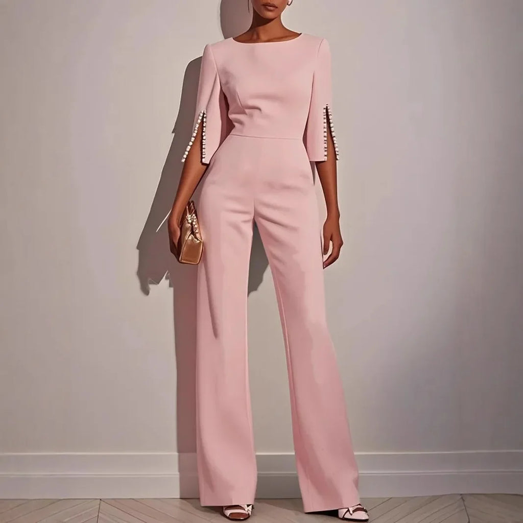 Beaded Elegance Jumpsuit