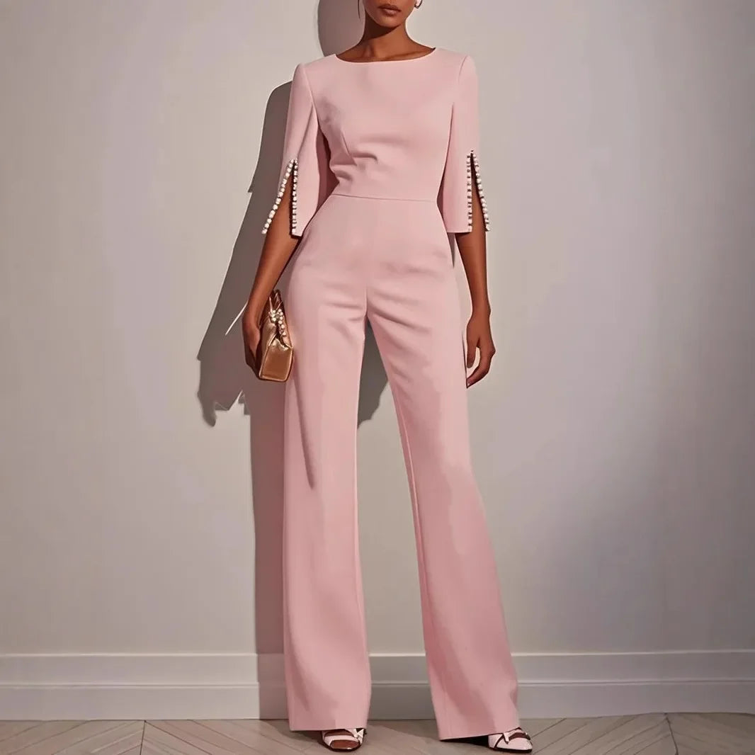 Beaded Elegance Jumpsuit