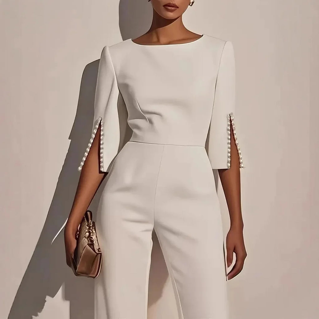 Beaded Elegance Jumpsuit