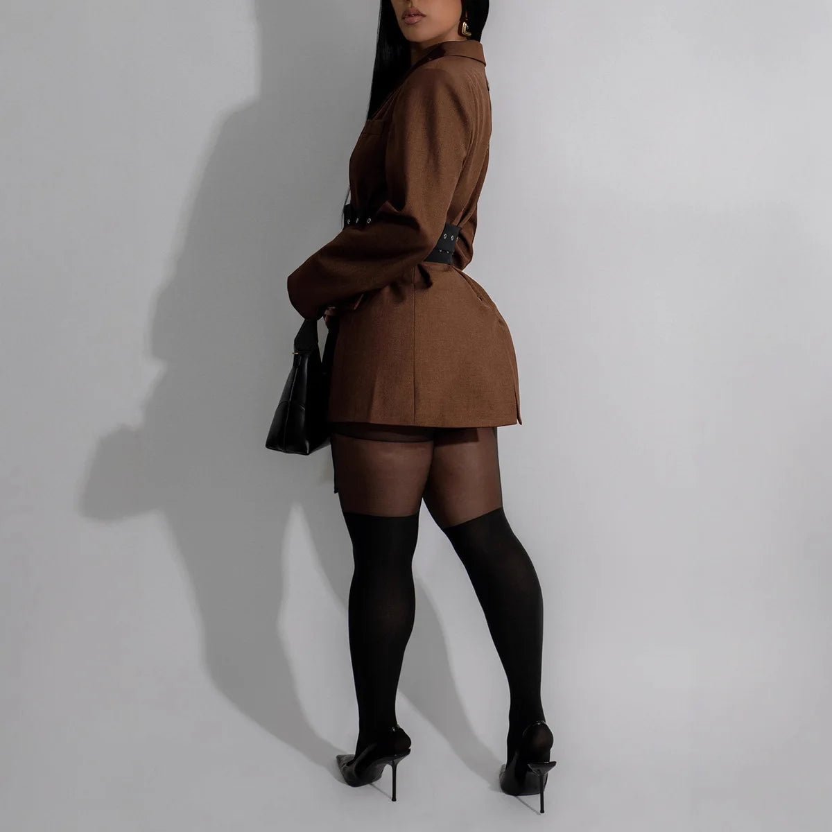 Belted Statement Blazer