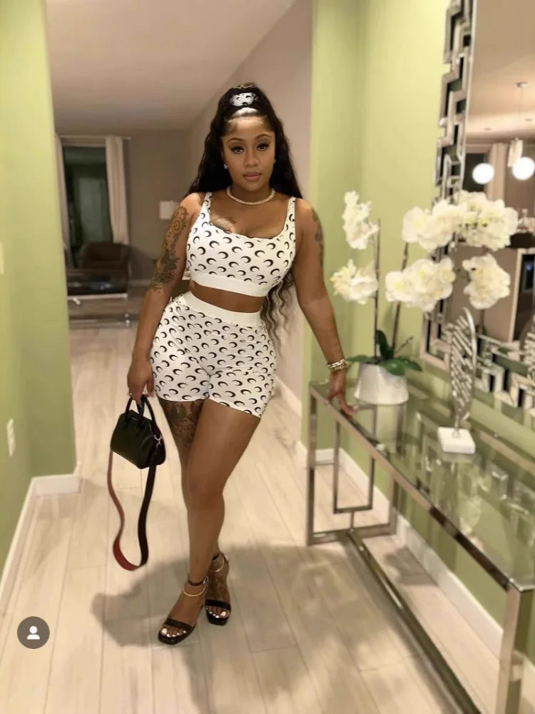 Printed Two-Piece Set