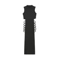 Daring Criss-Cross Cut-Out Dress - Bodycon Side Lace-Up Mini