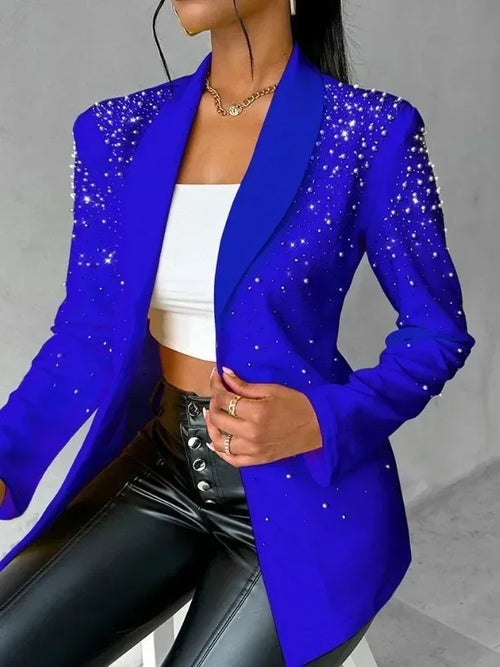 Beaded Elegance Blazer