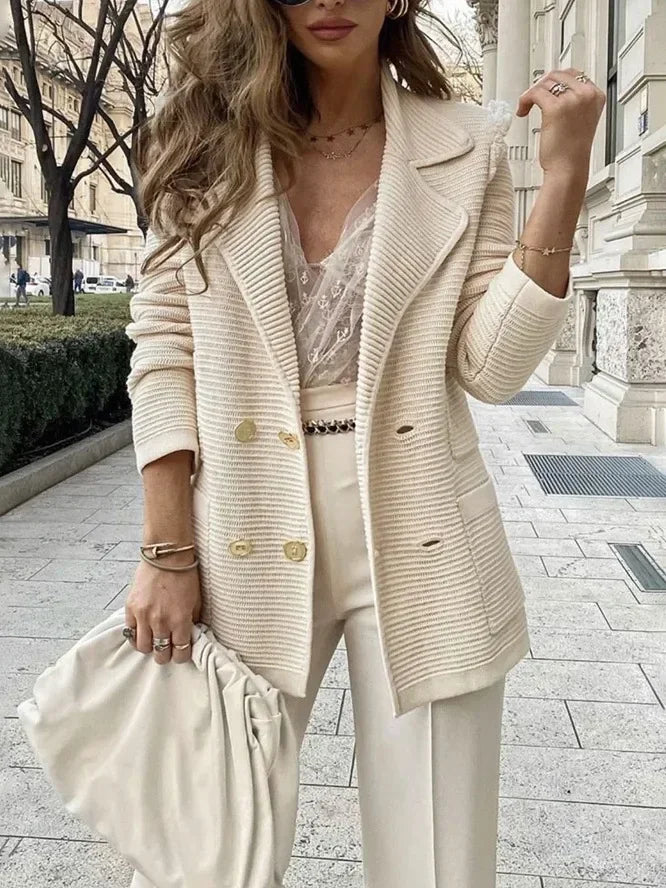 Classic Double-Breasted Blazer