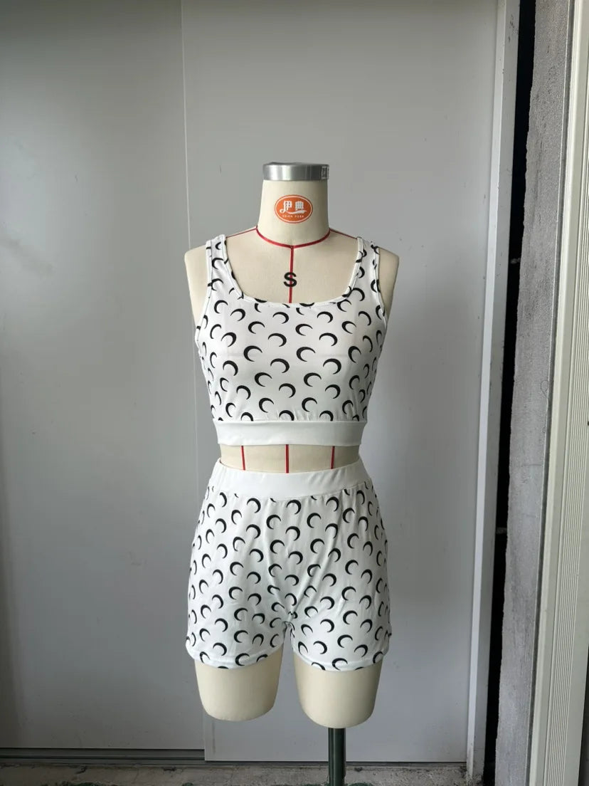 Printed Two-Piece Set